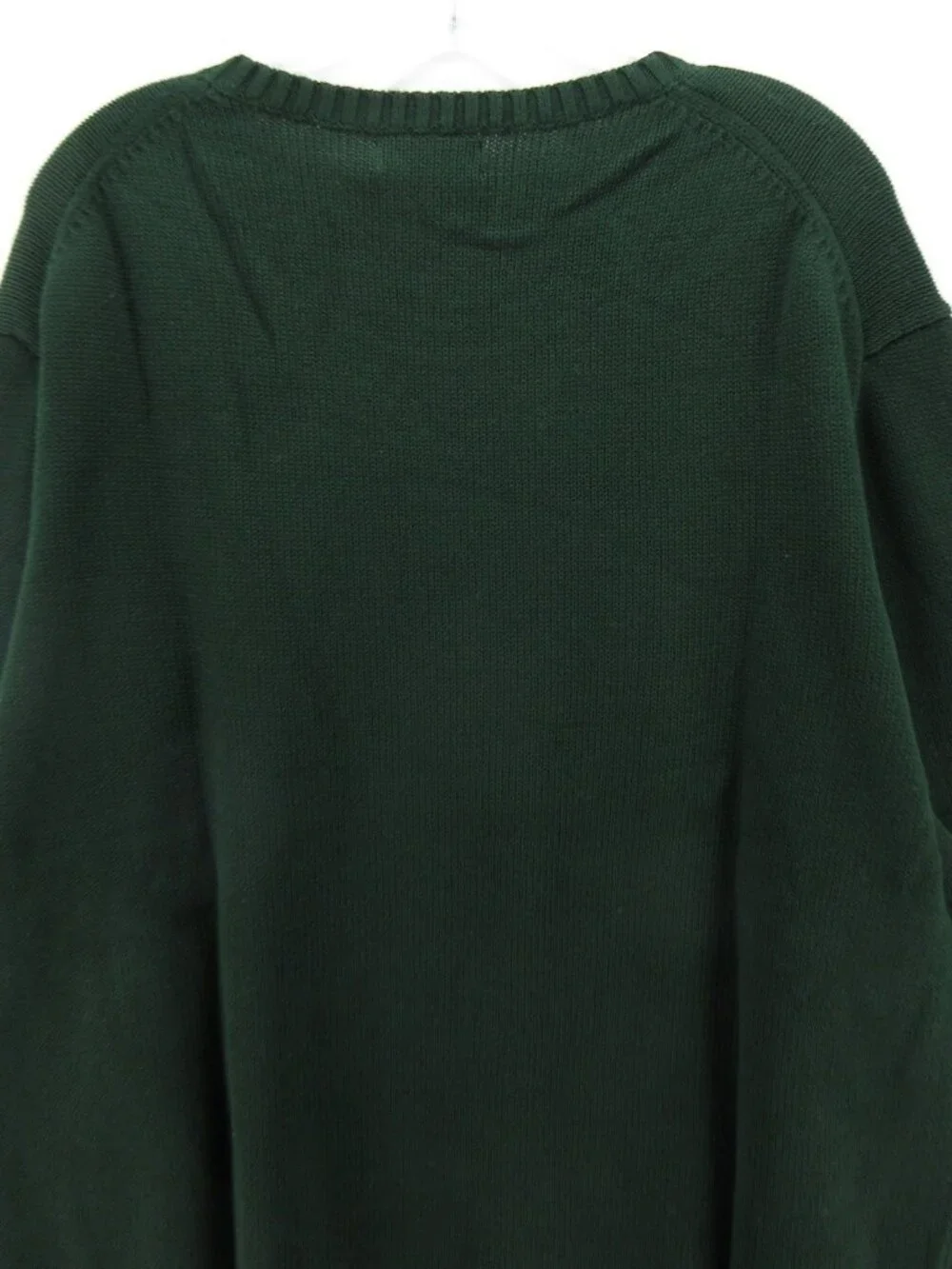 Polo Ralph Lauren Sweater XXL Pullover Ribbed Chunky Red Pony Classic